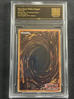 Yu-Gi-Oh Card PCG 9.5 Blue Eyes White Dragon Speed Duel Tournament 1 STP1-EN004 - Image 2