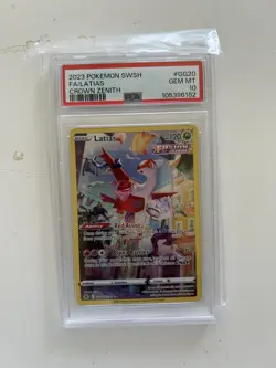 Pokemon 2023 Latias GG20/GG70 Full Art Crown Zenith GEM MINT PSA 10 - Image 1