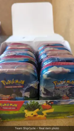 Pokemon Mega Evolutions ME25 Ascended Heroes Mini Tin Display Sealed x3 G2U - Image 2