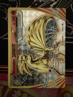 Pokemon - Ninetales BREAK 16/108 Holo Rare Evolutions LP - Image 1