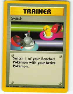 Switch - 95/102 Base Set - Pokemon TCG - 1999 - Image 1