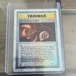 2002 POKEMON LEGENDARY COLLECTION 109 MYSTERIOUS FOSSIL-REVERSE FOIL - Image 1