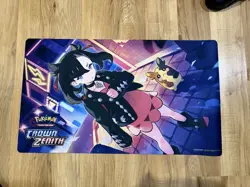 Pokemon Playmat Lot Of 4x Pikachu Charizard Marnie Morpecko ZA Starters - Image 5
