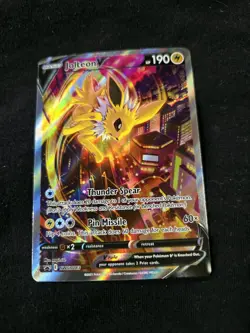 Jolteon V SWSH183 SWSH: Sword & Shield Promo Cards Holo - Image 1