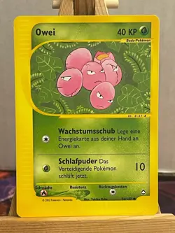 Owei 76/147 Aquapolis Deutsch Exc Pokemon - Image 1