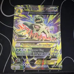 M Tyranitar EX 92/98 XY Ancient Origins Full Art Mega EX Holo Ultra Rare 2015 - Image 1