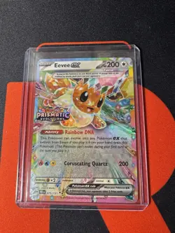 Eevee ex 075/131 Prismatic Evolutions Promo Holo Pokemon TCG English - Image 1