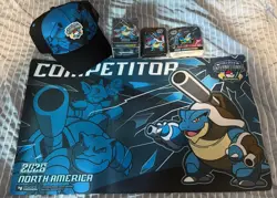 Pokemon NAIC 2026 Mega Blastoise Competitor Kit - Ultra Ball NOT Included - Image 1