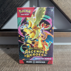 Pokemon TCG Booster Bundle Box Mega Evolution Ascended Heroes 6 Packs 6+ - Image 1