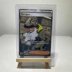 Pokemon TCG Tarragon Trainer-Supporter Full Art Holo Perfect Order EN 076/088 - Image 1