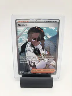Pokemon Naveen 112/088 Full Art Trainer Me03: Perfect Order - Near Mint - Image 1