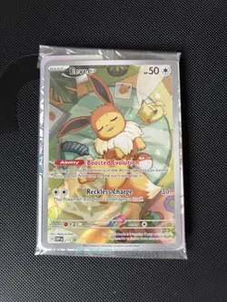Pokemon Eevee Prismatic Evolutions Promo TCG SVP 173 Sealed - Image 4