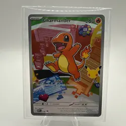 Pokemon Charmander MEP 038 Mega Evolution Promo Holo First Partner NM - Image 1