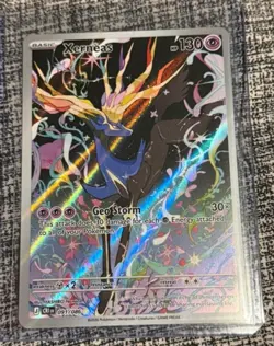 Xerneas - Chaos Rising 091/086 Secret Rare Full Art Holo Pokemon TCG - Image 1
