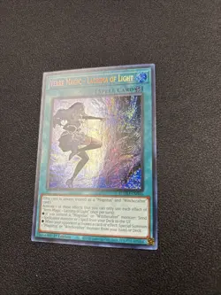 VERRE MAGIC - LACRIMA OF LIGHT 1ST EDITION SECRET RARE BLMM-EN046 YUGIOH! A6 - Image 3