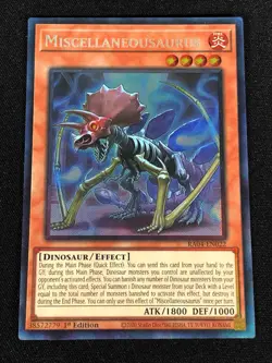 Yugioh Miscellaneousaurus RA04-EN022 1st Collectors (NM) - Image 1