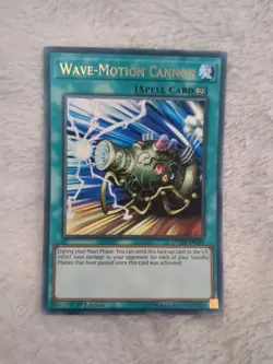 YUGIOH WAVE-MOTION CANNON ULTRA RARE DUDE-EN039 1ST EDITION - Image 1