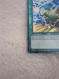 YUGIOH WAVE-MOTION CANNON ULTRA RARE DUDE-EN039 1ST EDITION - Image 4