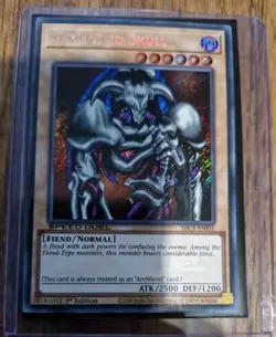 🔥YUGIOH • SUMMONED SKULL • SECRET RARE • SBC1-ENI01 • 1st EDITION • MINT/NM🔥 - Image 1