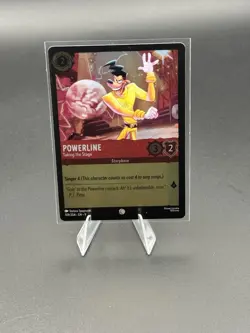 Powerline Taking the Stage - Disney Lorcana/Fabled - 109/204 Cold Foil - Image 1