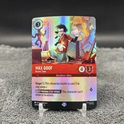 Max Goof Rockin' Teen 214/204 Epic FOIL Disney Lorcana - Fabled - Image 1