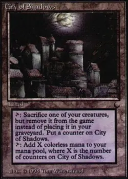 City of Shadows PL/MP, English MTG The Dark - Image 1