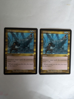 2 Undermine Invasion MTG NM Free shipping with tracking - Image 1