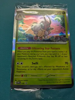 Pokemon Stellar Crown STAFF Prerelease Promo Sealed Set of 4 - Image 2