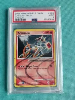 2008 Arceus Holo Pokemon Platinum Ar3 PSA 9 - Image 1