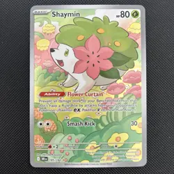 Shaymin 185/182 - Secret Rare - Destined Rivals - NM - Pokemon TCG - Pack Fresh - Image 2