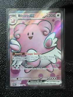 2024 Pokemon SV Twilight Masquerade TWM EN Blissey ex #201/167 - Image 1