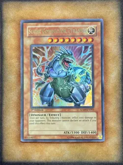 Yugioh Super Conductor Tyranno SD09-EN001 Ultra Rare 1st Ed NM - Image 1