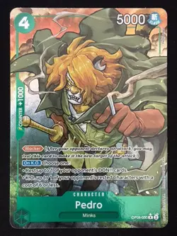 Pedro (OP08-030) (Parallel) - Two Legends (OP08) - One Piece Card Game - Image 1