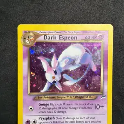 Pokemon Dark Espeon Neo Destiny 4/105 LP - Image 2