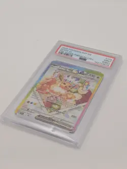 *MISCUT* 2025 POKEMON SVP EN-SV BLACK STAR PROMO #174 EEVEE EX PSA 9(MC) - Image 3