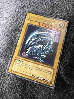 Yugioh MISPRINT Blue-Eyes White Dragon SDK-001 HOLO SHIFT Error - Image 5
