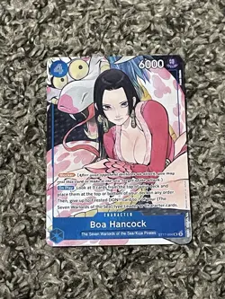 Bandai Boa Hancock ST17-004 Special Alt Art Foil 6000 Power (WITH SLEEVE)! - Image 2