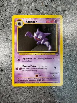 Pokemon TCG Cards Haunter 43/130 Base Set 2 Uncommon NM - Image 1