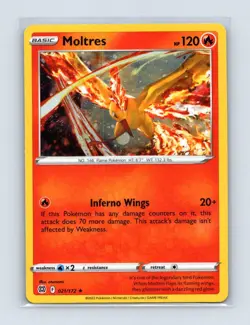Moltres (Cosmos Holo) 021/172 Holo Miscellaneous Cards & Products Pokemon LP - Image 1