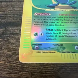 Vileplume 31/165 LP Expedition Holo Pokemon Card Swirl! - Image 3