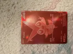 Victini 171/086 Black Bolt English Rare Holo Full Art Pokemon TCG Card - Image 1