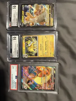 PSA and CGC Graded Pokemon Card Lot - Image 1