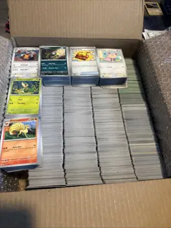 Pokemon 5000 Bulk ONLY Rares/uncomon/common/code Cards/ Energy Wholesale Bulk NM - Image 1