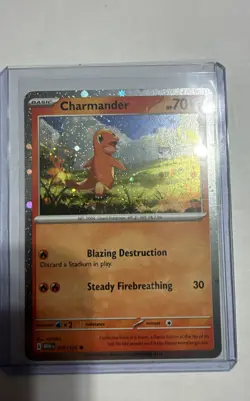 Charmander - (Cosmos Holo) 004/165 Miscellaneous Cards & Products Holo - Image 1