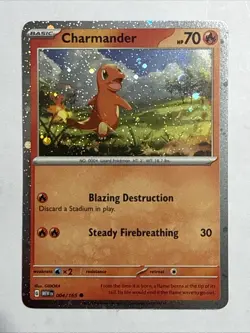 Charmander - (Cosmos Holo) 004/165 Miscellaneous Cards & Products Holo - Image 2