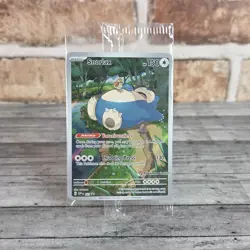 Snorlax 051 Pokemon Center Stamp Black Star Promo Pokemon Card - NM/M - Image 1