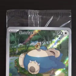 Snorlax 051 Pokemon Center Stamp Black Star Promo Pokemon Card - NM/M - Image 3