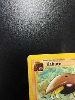 Pokemon TCG Kabuto Fossil 1st Edition Common Card 50/62 Regular LP Condition - Image 3
