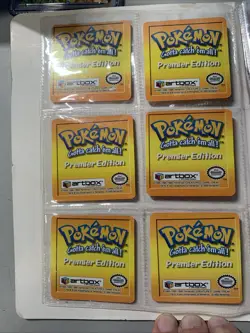 Pokemon Action Flipz Premier Edition and Series 1 Album & Lenticular Cards 1999 - Image 3