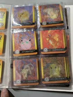 Pokemon Action Flipz Premier Edition and Series 1 Album & Lenticular Cards 1999 - Image 4